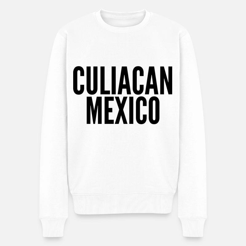 Culiacan Mexico - Männer Premium Bio Pullover - Weiß