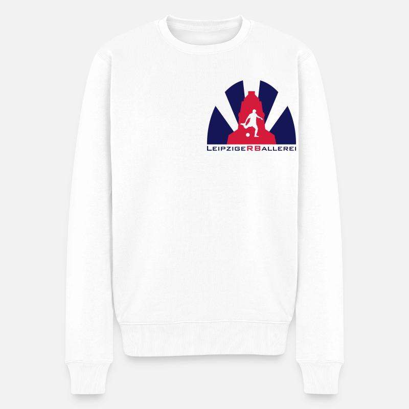 LeipzigeRBallerei_Logo_klein - Männer Premium Bio Pullover - Weiß