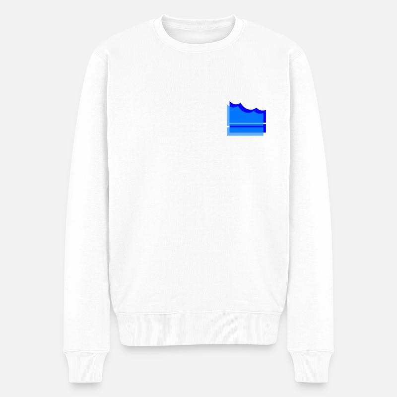 Logo Elbphilharmonie - Pull Premium bio Homme - blanc