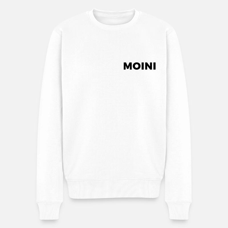 MOINI - Pull Premium bio Homme - blanc