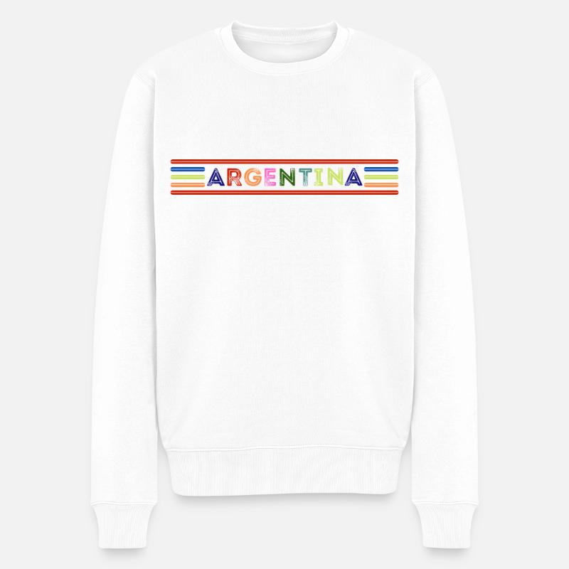 Argentina - Pull Premium bio Homme - blanc