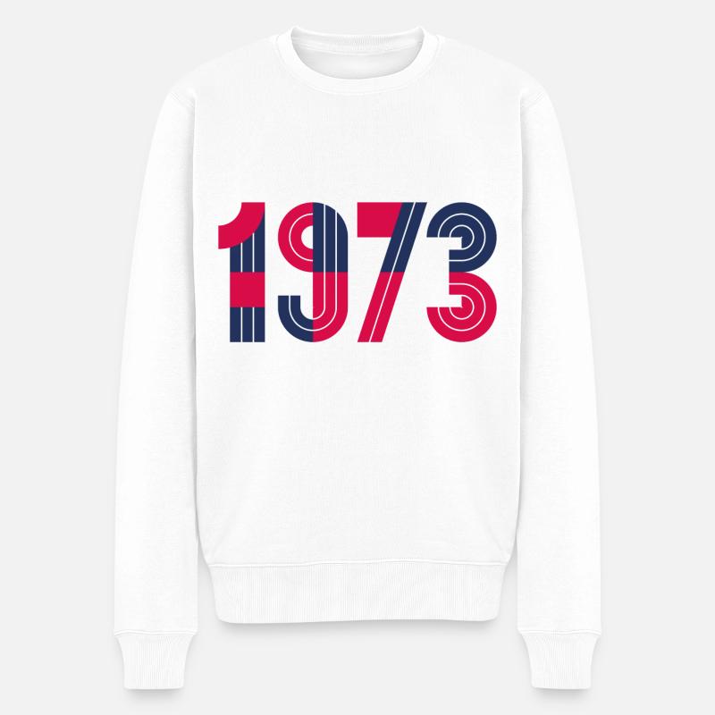 Millésime 1973 - Pull Premium bio Homme - blanc
