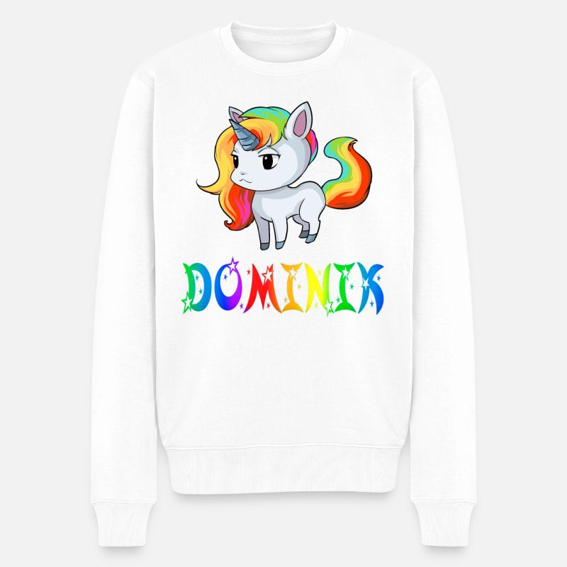 Dominik Einhorn - Pull Premium bio Homme - blanc