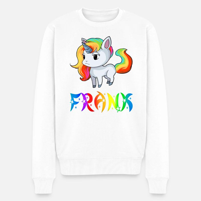 Frank Einhorn - Pull Premium bio Homme - blanc