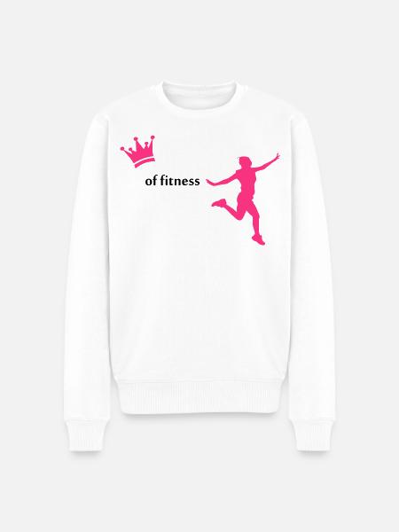 fitness - Men's Premium Organic Jumper - white