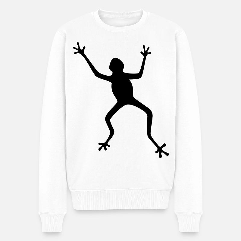 Frosch - Pull Premium bio Homme - blanc