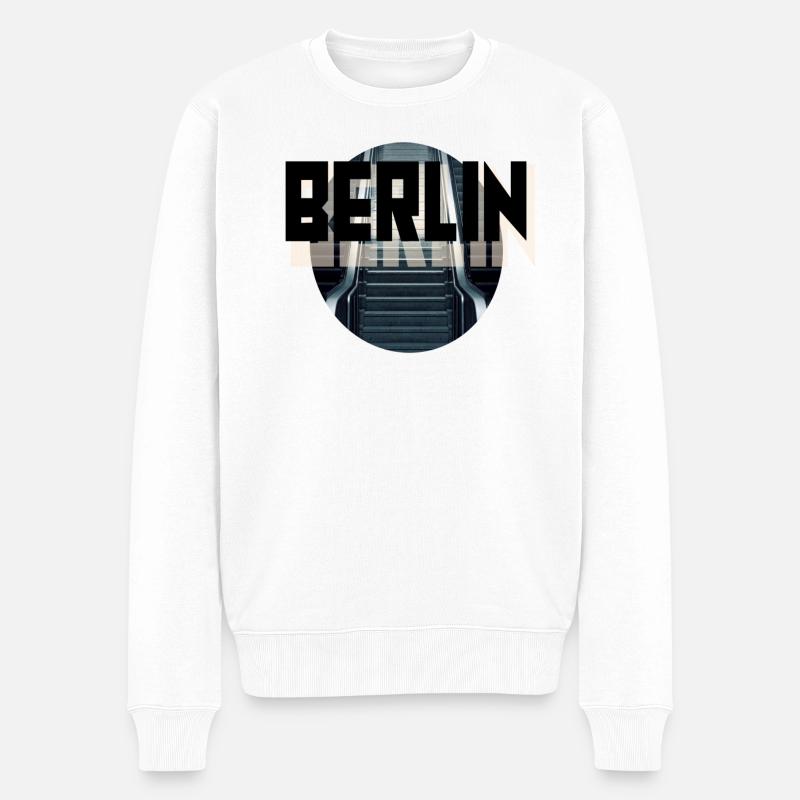 Berlin - Pull Premium bio Homme - blanc