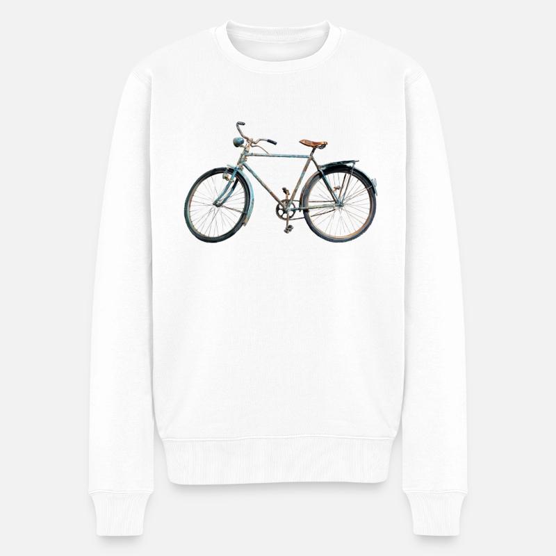 Bicycle - Pull Premium bio Homme - blanc