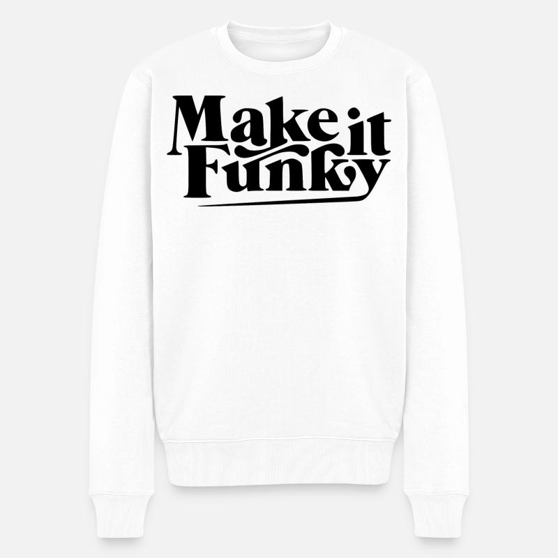 Rendez-le funky - Pull Premium bio Homme - blanc