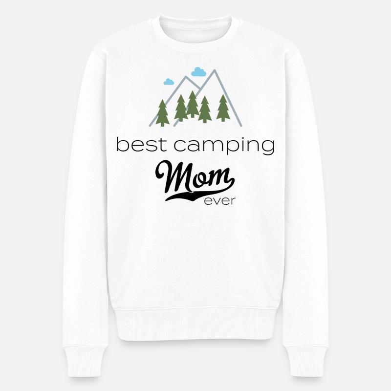 camper - Men's Premium Organic Jumper - white
