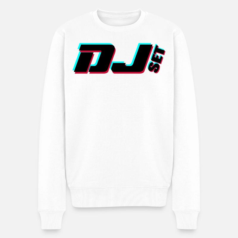Dj - Pull Premium bio Homme - blanc