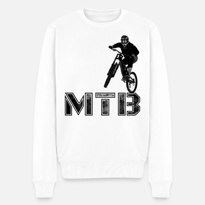 Cadeau VTT VTT - Pull Premium bio Homme - blanc