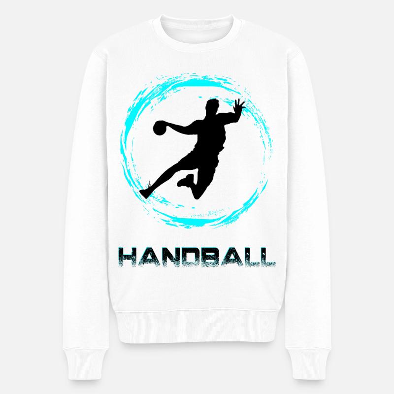 Handball - Pull Premium bio Homme - blanc