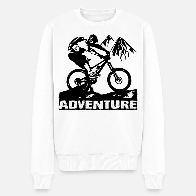 MTB - Pull Premium bio Homme - blanc