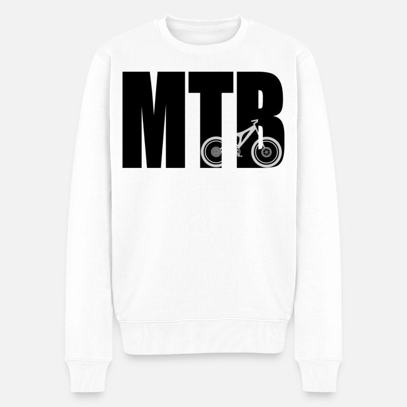 MTB - Pull Premium bio Homme - blanc