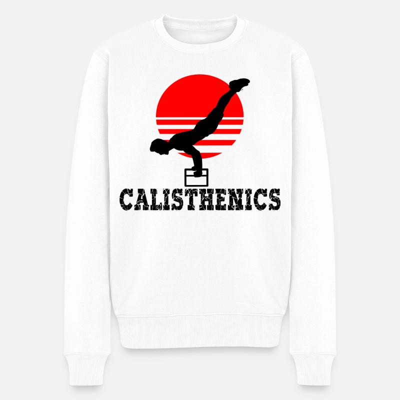 Calisthenics - Pull Premium bio Homme - blanc