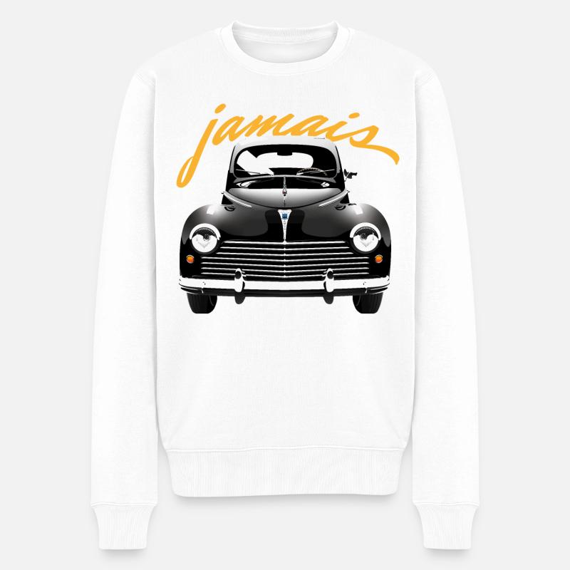 Jamais 203 - Pull Premium bio Homme - blanc