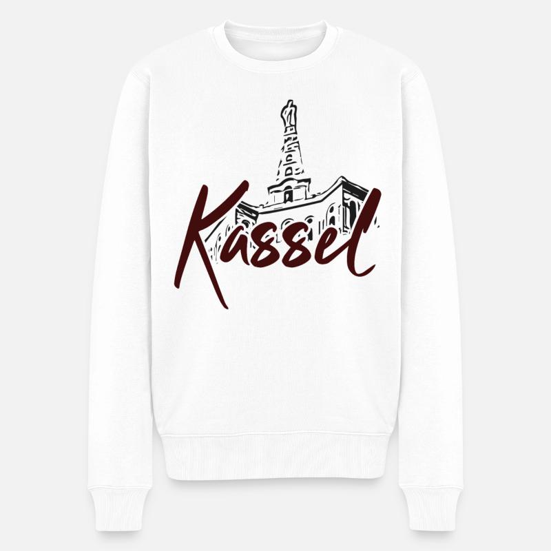 Hercule De Cassel - Pull Premium bio Homme - blanc