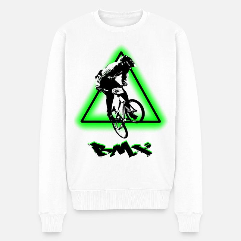 Vélo BMX - Pull Premium bio Homme - blanc