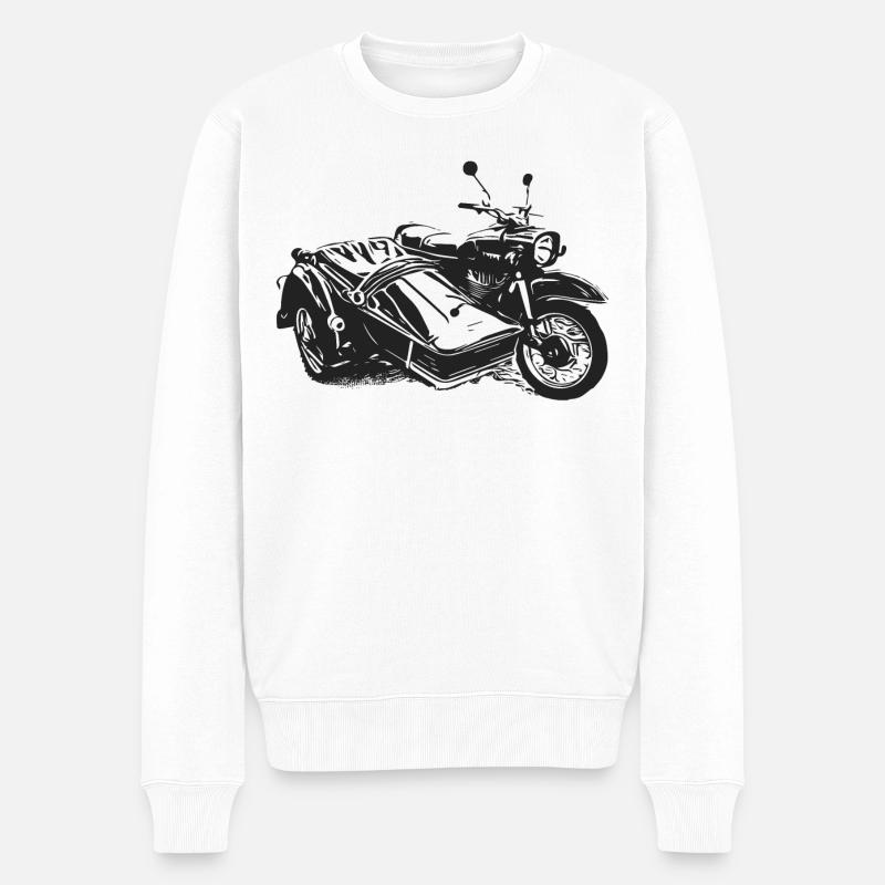 Simson Schwalbe Duo - Pull Premium bio Homme - blanc