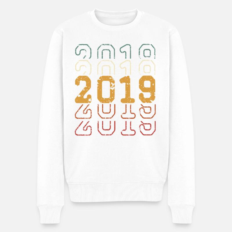 2019 - Pull Premium bio Homme - blanc