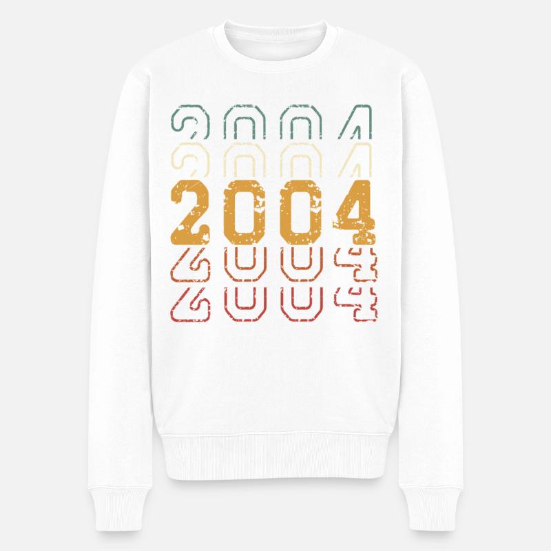 2004 - Pull Premium bio Homme - blanc