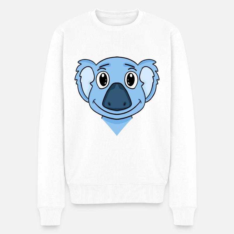 Koala - Pull Premium bio Homme - blanc