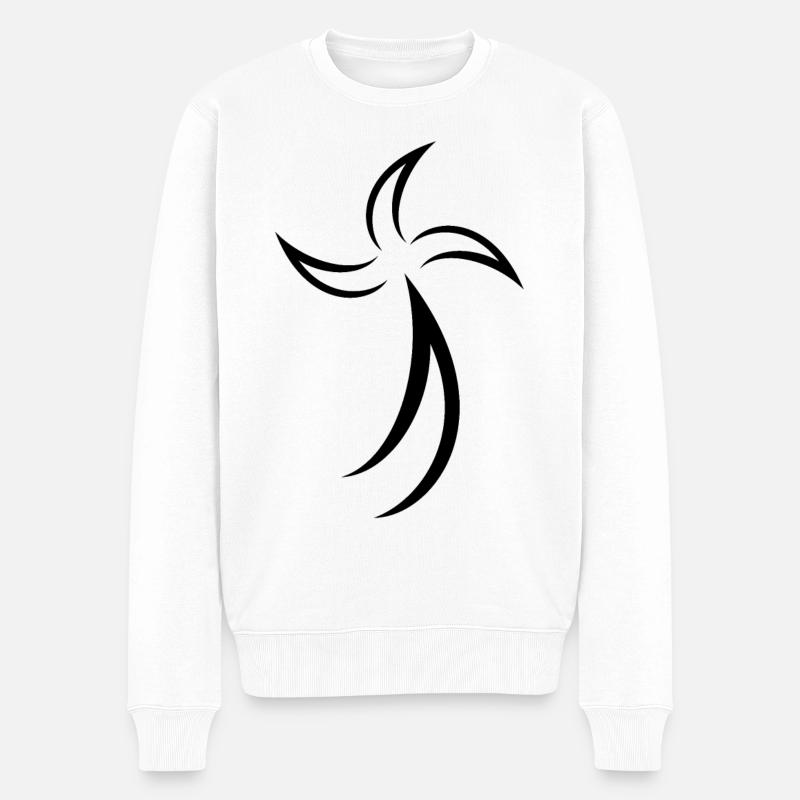Hermine Celtic Bretagne - Pull Premium bio Homme - blanc