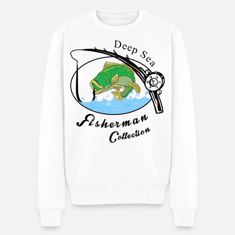 Fischer Collection - Pull Premium bio Homme - blanc