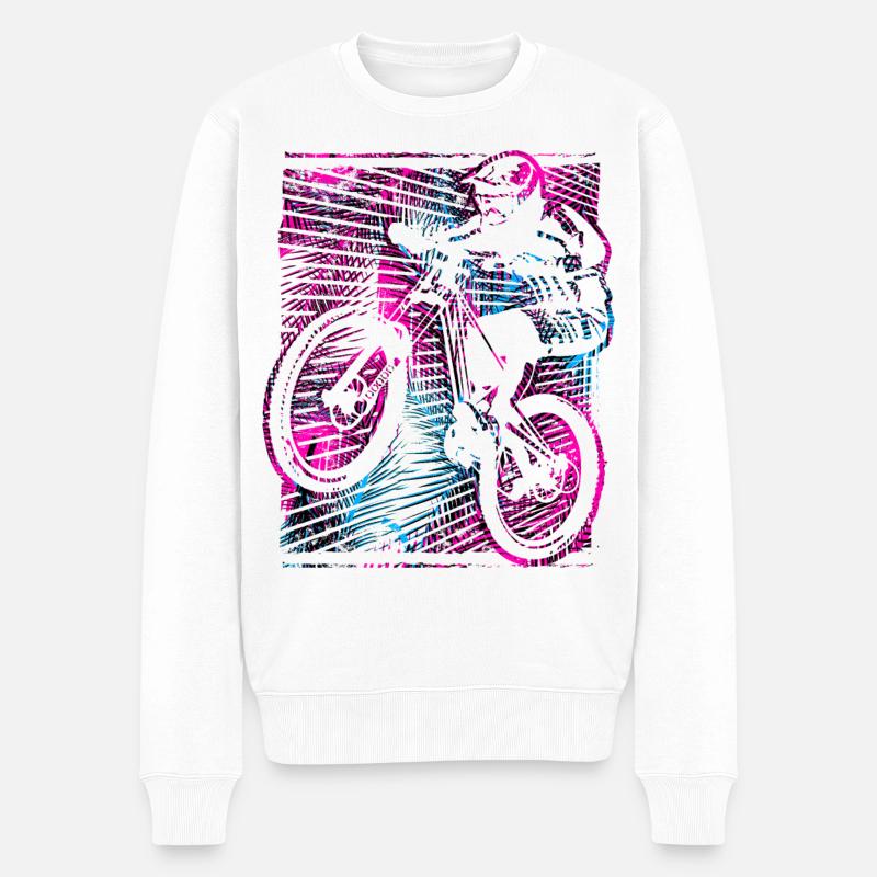 VTT - VTT - Descente VTT - Pull Premium bio Homme - blanc