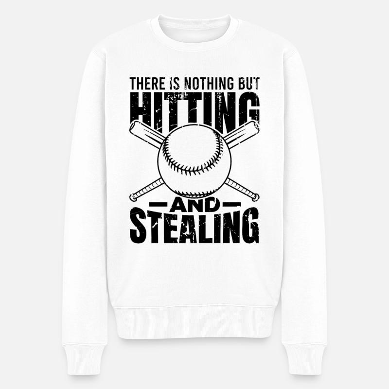 Batteur Dicton - Pull Premium bio Homme - blanc