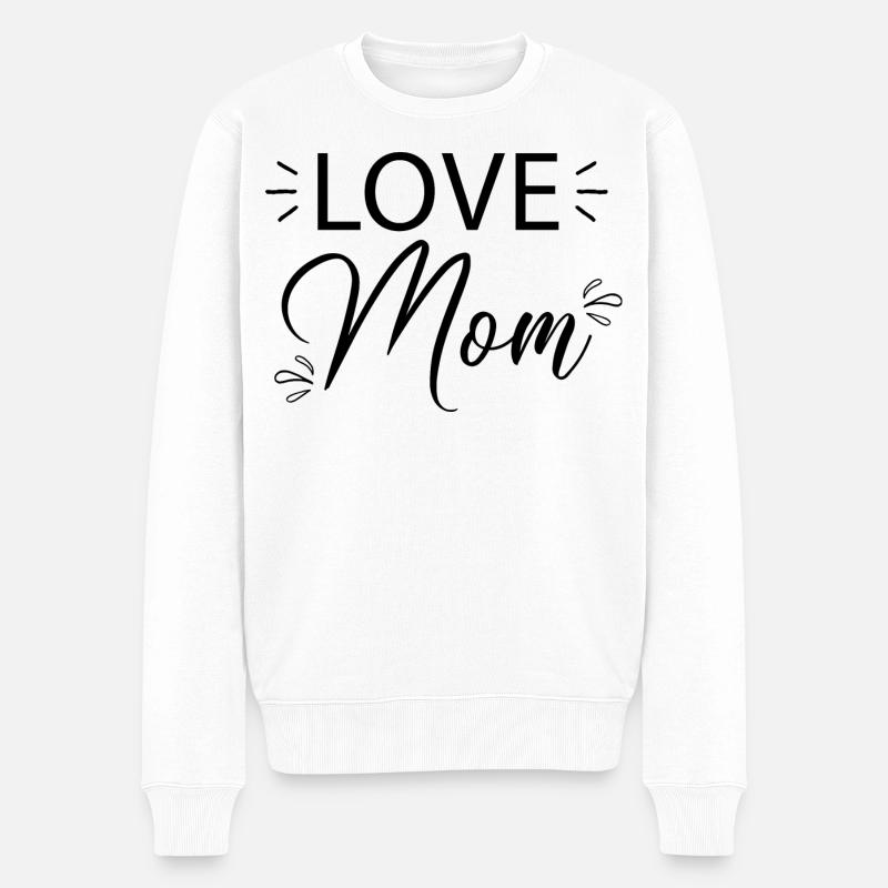 J’adore maman... - Pull Premium bio Homme - blanc