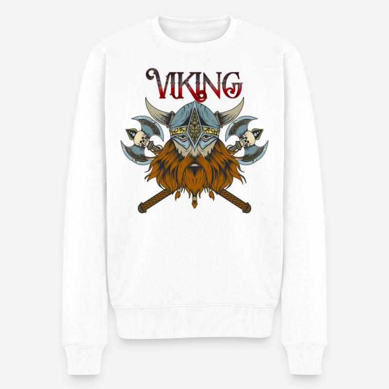 Viking - Pull Premium bio Homme - blanc