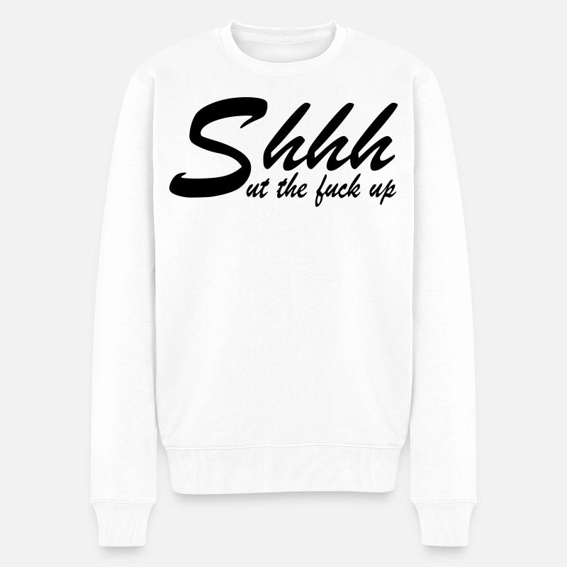 La ferme! - Pull Premium bio Homme - blanc