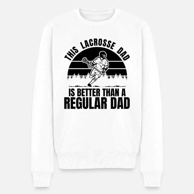 Papa de crosse - Pull Premium bio Homme - blanc
