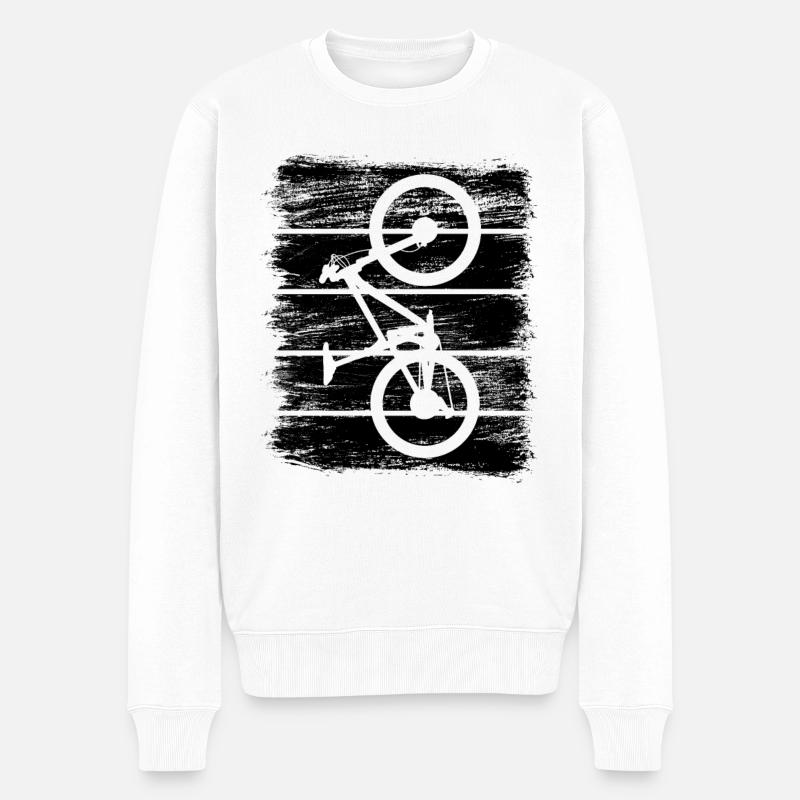 VTT - Pull Premium bio Homme - blanc
