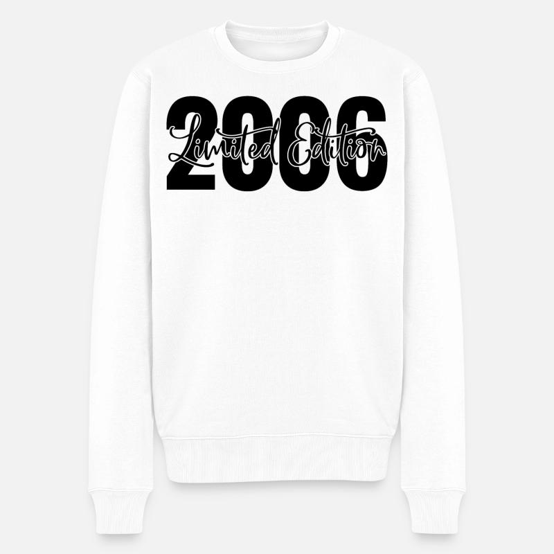 Edition limitée 2006 - Pull Premium bio Homme - blanc