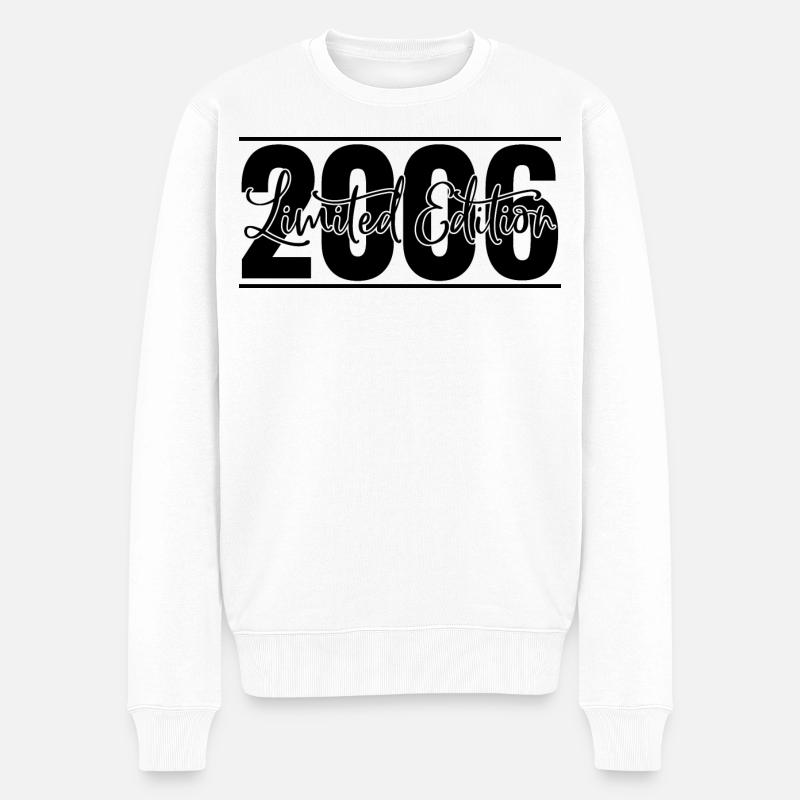 Edition limitée 2006 - Pull Premium bio Homme - blanc