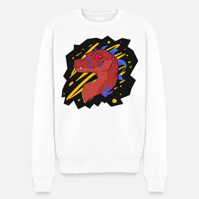 Firia, la chimère (par Derpy Fox) - Pull Premium bio Homme - blanc