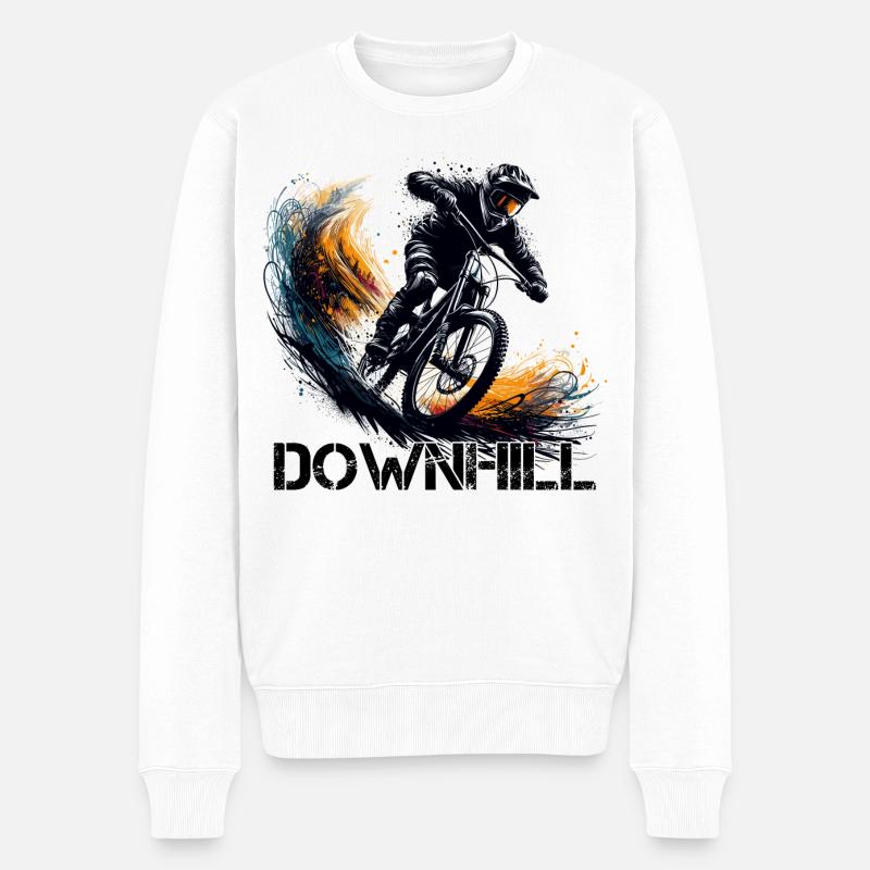 Descente Descente VTT VTT cadeau - Pull Premium bio Homme - blanc