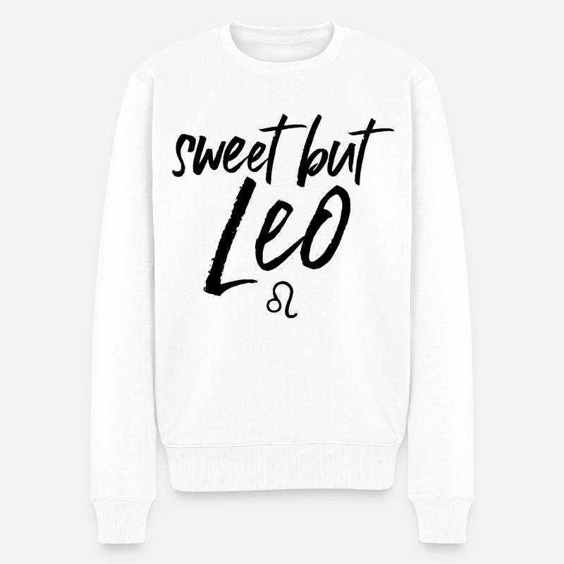 Astro Doux mais Lion - Pull Premium bio Homme - blanc