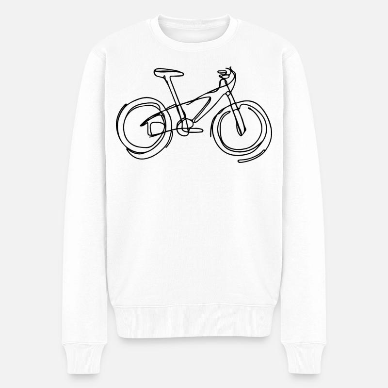VTT - Pull Premium bio Homme - blanc