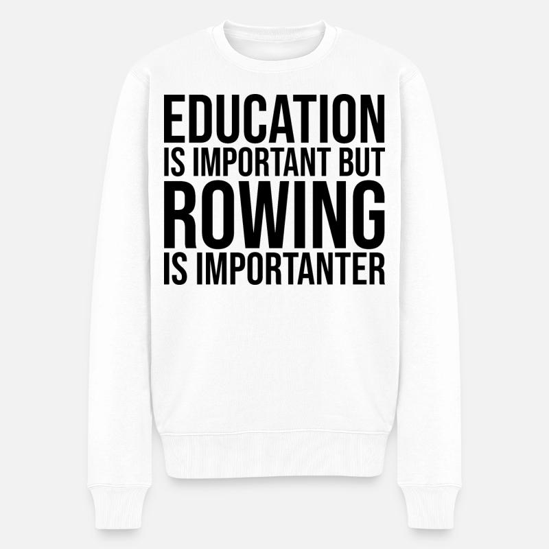 aviron - Pull Premium bio Homme - blanc