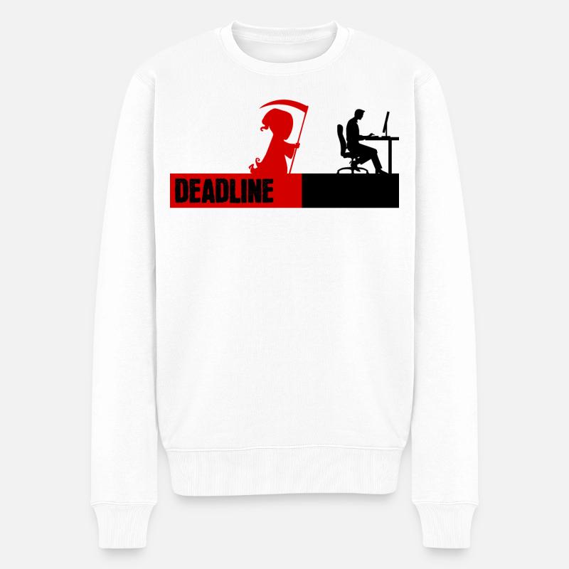 Bugfixing Scripting Dev Computerfreak Developer - Men's Premium Organic Jumper - white