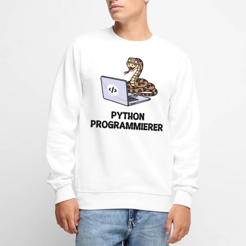 Programmierer Computer Code Developer Statement Männer Premium Bio Pullover
