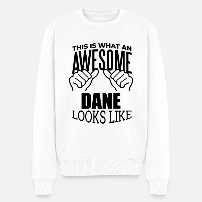 Danemark - Pull Premium bio Homme - blanc