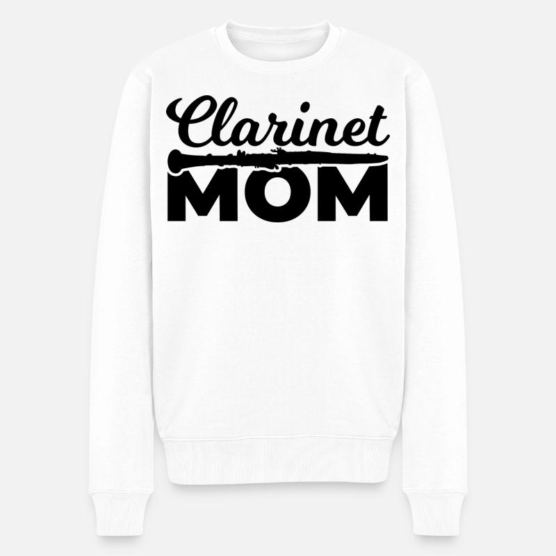 Clarinette Mère - Pull Premium bio Homme - blanc