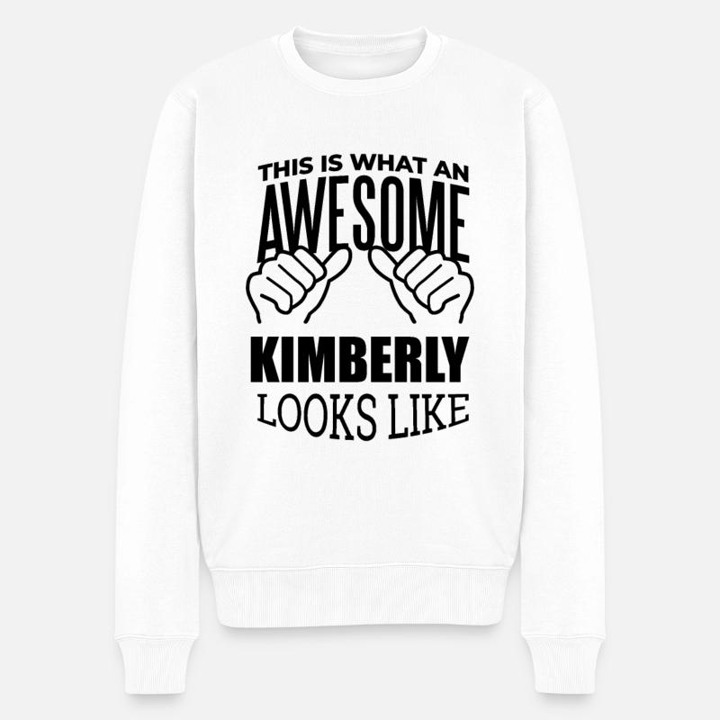 Kimberly - Pull Premium bio Homme - blanc