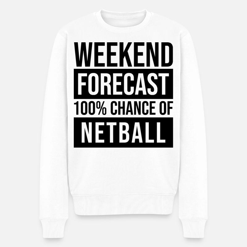 Netball - Pull Premium bio Homme - blanc