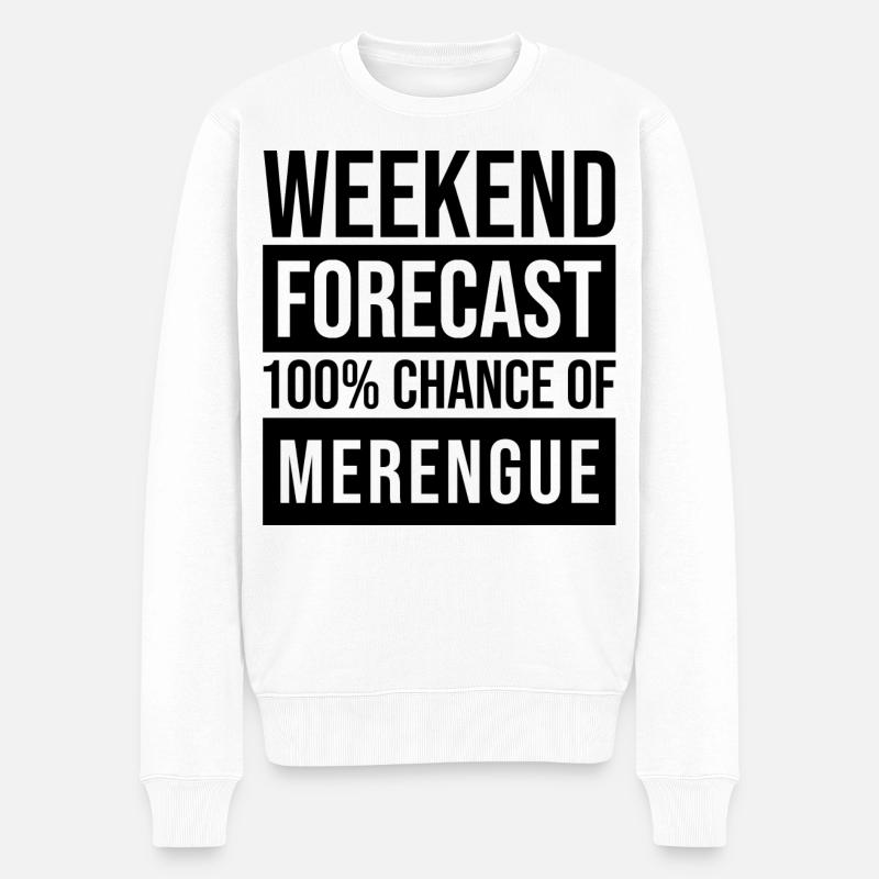 Merengue - Männer Premium Bio Pullover - Weiß